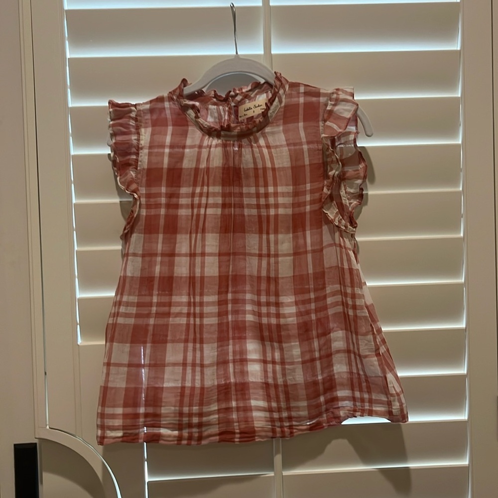 Flannel Anthropologie top!